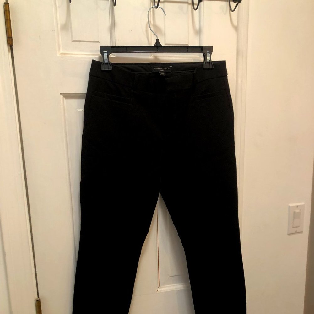 Sloan Black Pant Banana Republic